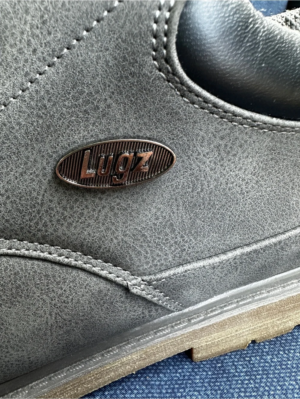 Lugz Drifter Lo Lx Men's slip resistant Boots size 13 gray
